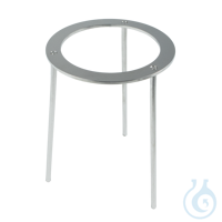 Dreifuß - Höhe 150 mm, Innendurchmesser 80 mm - Edelstahl Labor-Dreifuß aus...